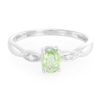 Anillo en plata con Turmalina Paraíba