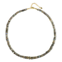 Collar en plata con Labradorita