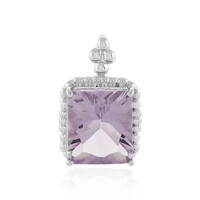Colgante en plata con Amatista Rosa de Francia
