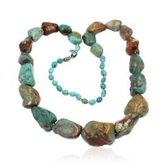 Collar en plata con Turquesa de Kingman (Anne Bever)