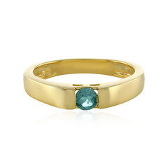 Anillo en plata con Indicolita