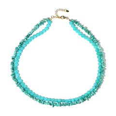 Collar en plata con Amazonita
