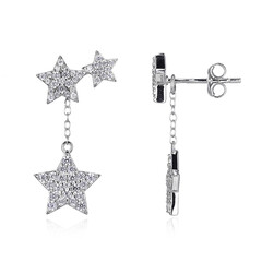 Pendientes en plata con Zircón