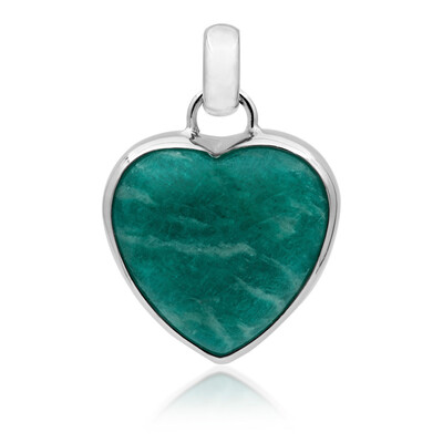 Colgante en plata con Amazonita