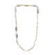 Collar en plata con Perla Keshi (TPC)