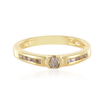 Anillo en plata con Diamante I3 champán