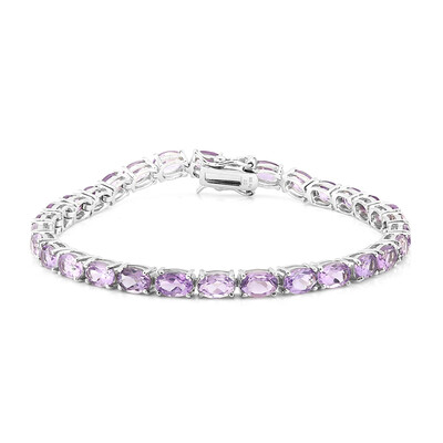 Brazalete en plata con Amatista