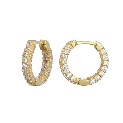Pendientes en plata con Zircón