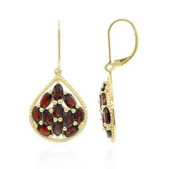 Pendientes en plata con Granate