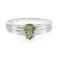 Anillo en plata con Turmalina Paraíba