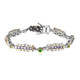 Brazalete en plata con Tanzanita (Gems en Vogue)