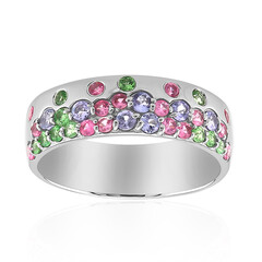 Anillo en plata con Tanzanita
