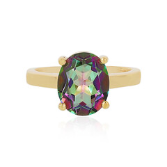 Anillo en plata con Cuarzo místico