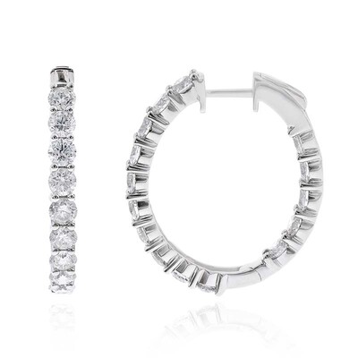 Pendientes en oro con Diamante I1 (H)  (CIRARI)