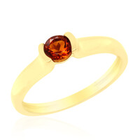 Anillo en plata con Citrino de Madeira