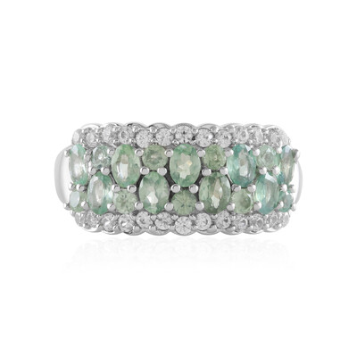 Anillo en plata con Alejandrita