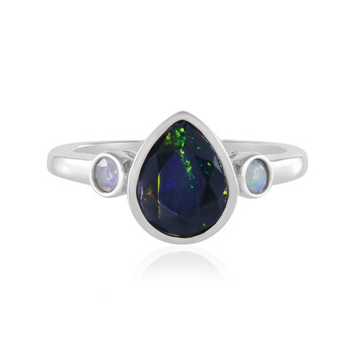 Anillo en plata con Ópalo de Mezezo