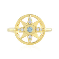 Anillo en plata con Zircón de Ratanak Kirí