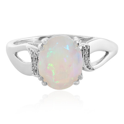 Anillo en plata con Ópalo de Welo