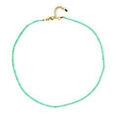 Collar en plata con Esmeralda de Rusia