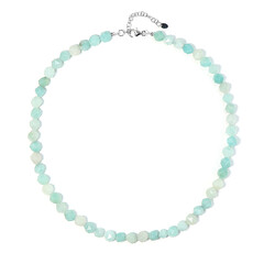 Collar en plata con Amazonita