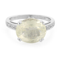 Anillo en plata con Ortoclasa