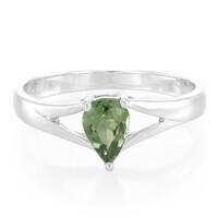 Anillo en plata con Turmalina Paraíba