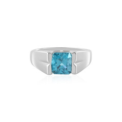Anillo en plata con Zircón de Ratanak Kirí