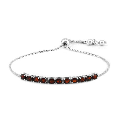 Brazalete en plata con Granate