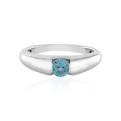 Anillo en plata con Zircón de Ratanak Kirí