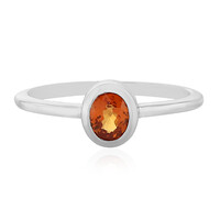 Anillo en plata con Zafiro Crepúsculo