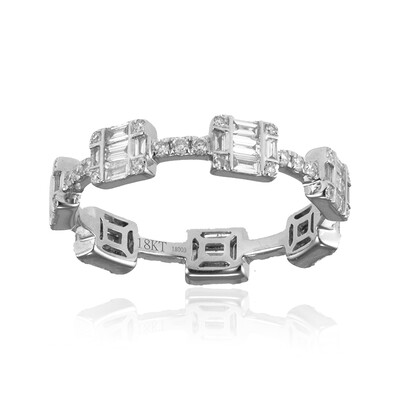 Anillo en oro con Diamante SI1 (H) (de Melo)