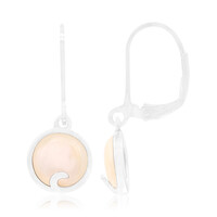 Pendientes en plata con Nácar