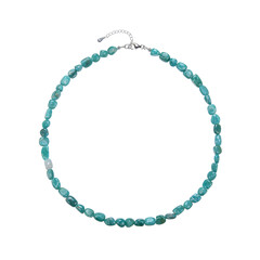 Collar en plata con Amazonita