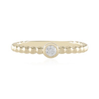 Anillo en oro con Diamante IF (G)  (de Melo)