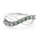 Anillo en plata con Diamante fantasía
