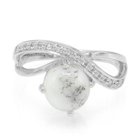 Anillo en plata con Ágata dendrítica