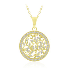 Collar en plata con Zircón