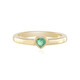 Anillo en plata con Esmeralda de Colombia
