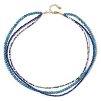 Collar en plata con Sodalita