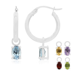 Pendientes en plata con Amatista