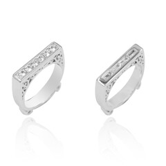 Anillo en plata con Zircón (Dallas Prince Designs)