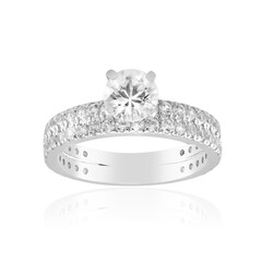Anillo en plata con Zircón