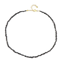 Collar en plata con Diamante negro