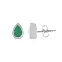 Pendientes en plata con Esmeralda de Socoto