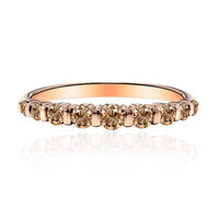 Anillo en oro con Diamante rosa de Francia de Argyle SI1