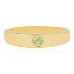 Anillo en plata con Peridoto
