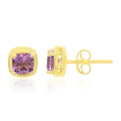 Pendientes en plata con Amatista