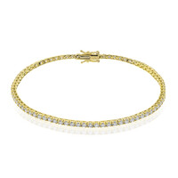Brazalete en oro con Diamante I1 (H)  (CIRARI)