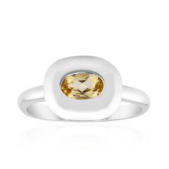 Anillo en plata con Topacio imperial (Pallanova)